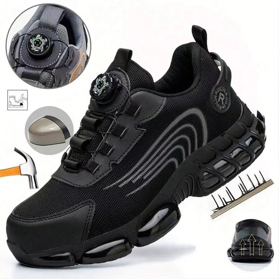 Men Shoes Sneakers - Ganzjahres-Arbeitsschuhe mit Stahlkappe für Männer und