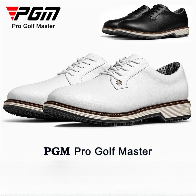 Men Shoes Eu To Us Size - PGM Herren-Golfschuhe, wasserdicht, rutschfest, Mikrofaser, Golfsneaker,