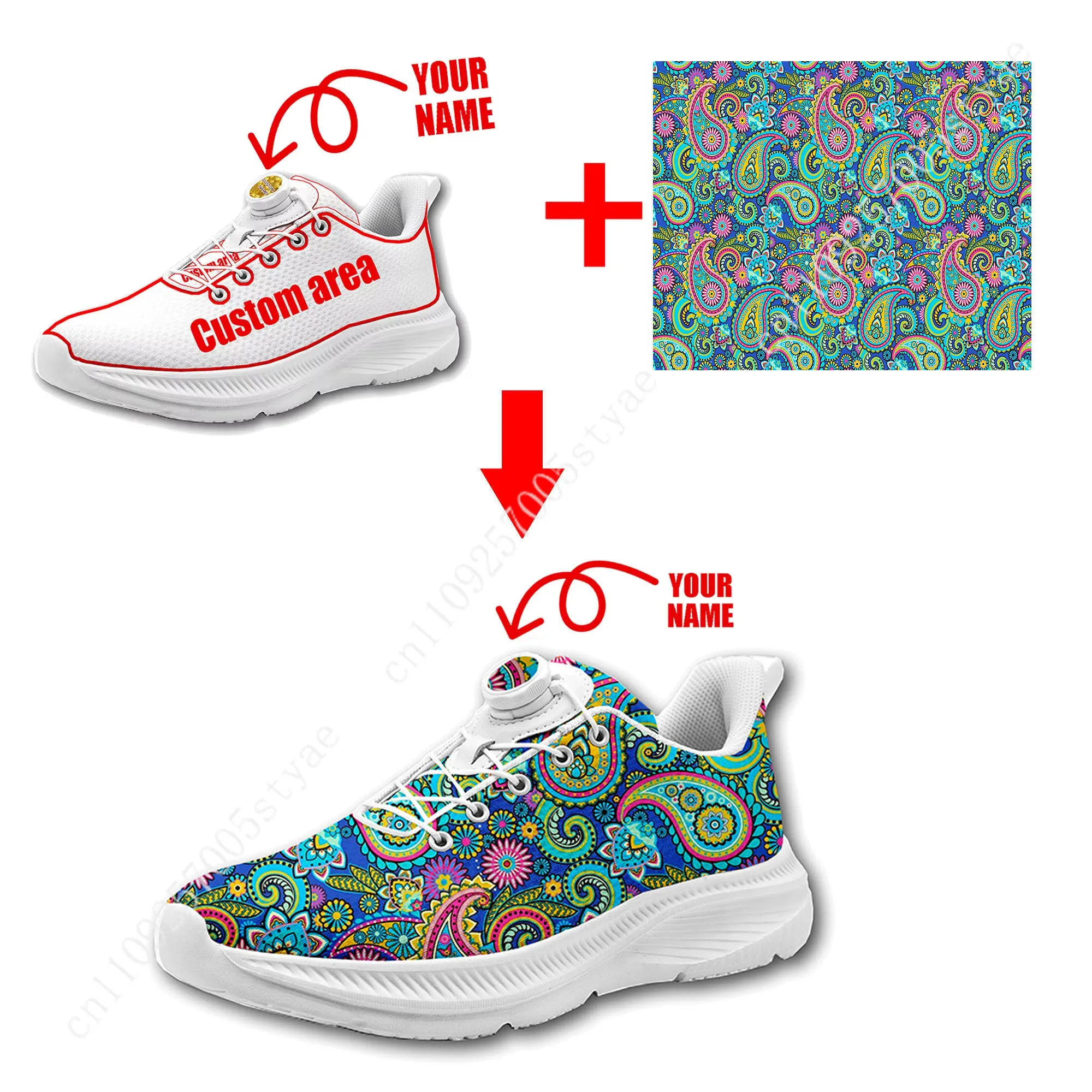 Bohemian Mandala Blumendruck M – Men Shoes Sneakers Bewertung und Preis