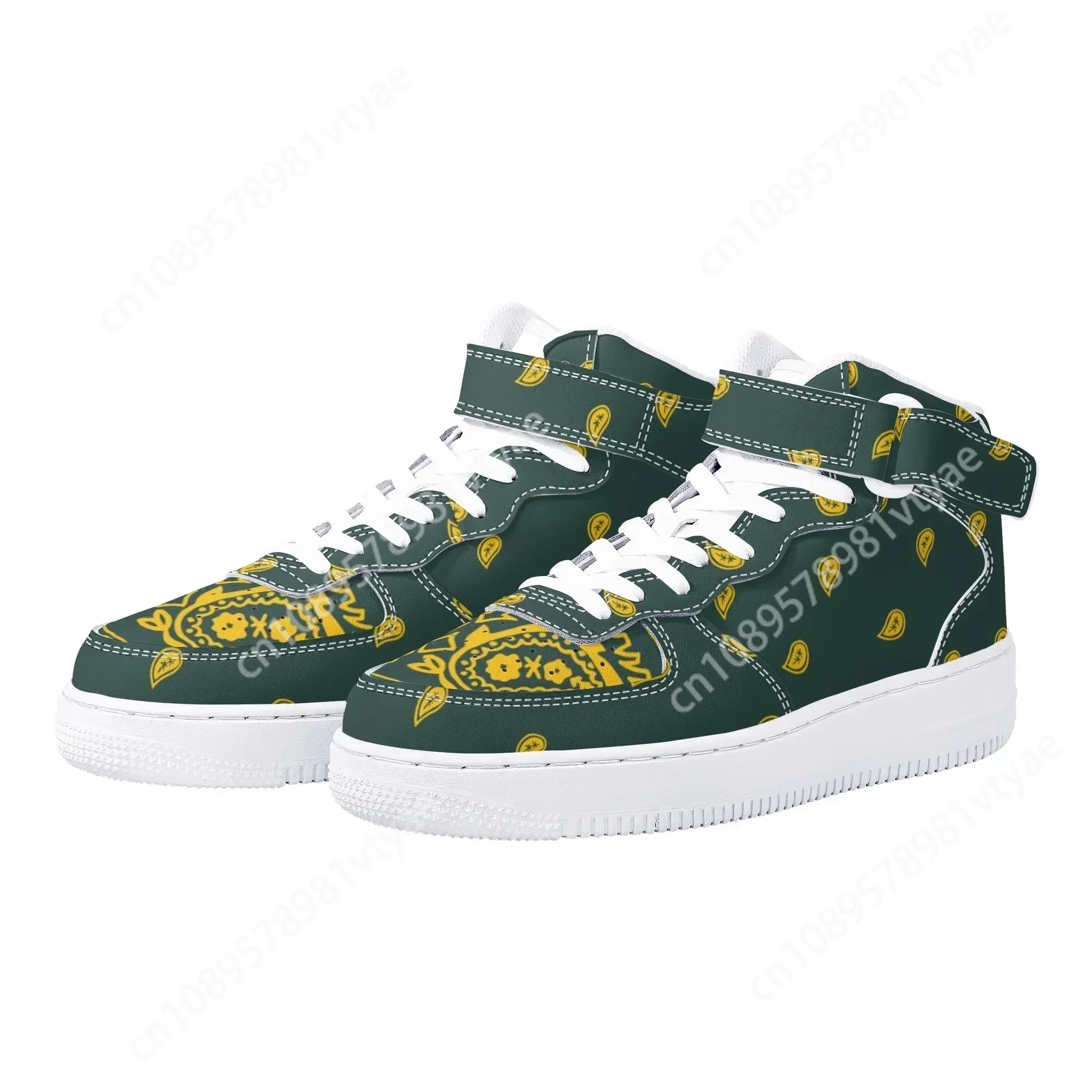 Neuheiten Bandana Print Männer – Men Shoes Sale Bewertung und Preis
