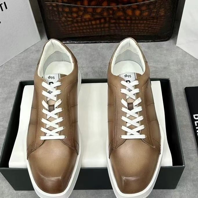 Super große Größe echtes Kuhfe – Men Shoes Eu To Us Size Bewertung und Preis