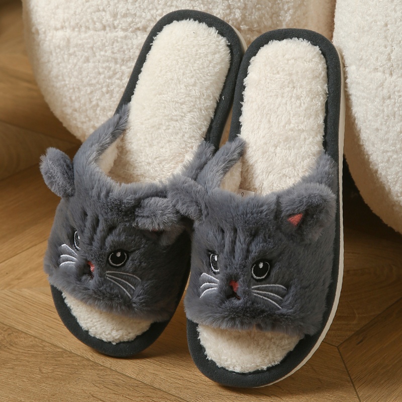 Niedliche Katzen-Plüsch-Flip-F – Flip Flop Beach Men Bewertung und Preis