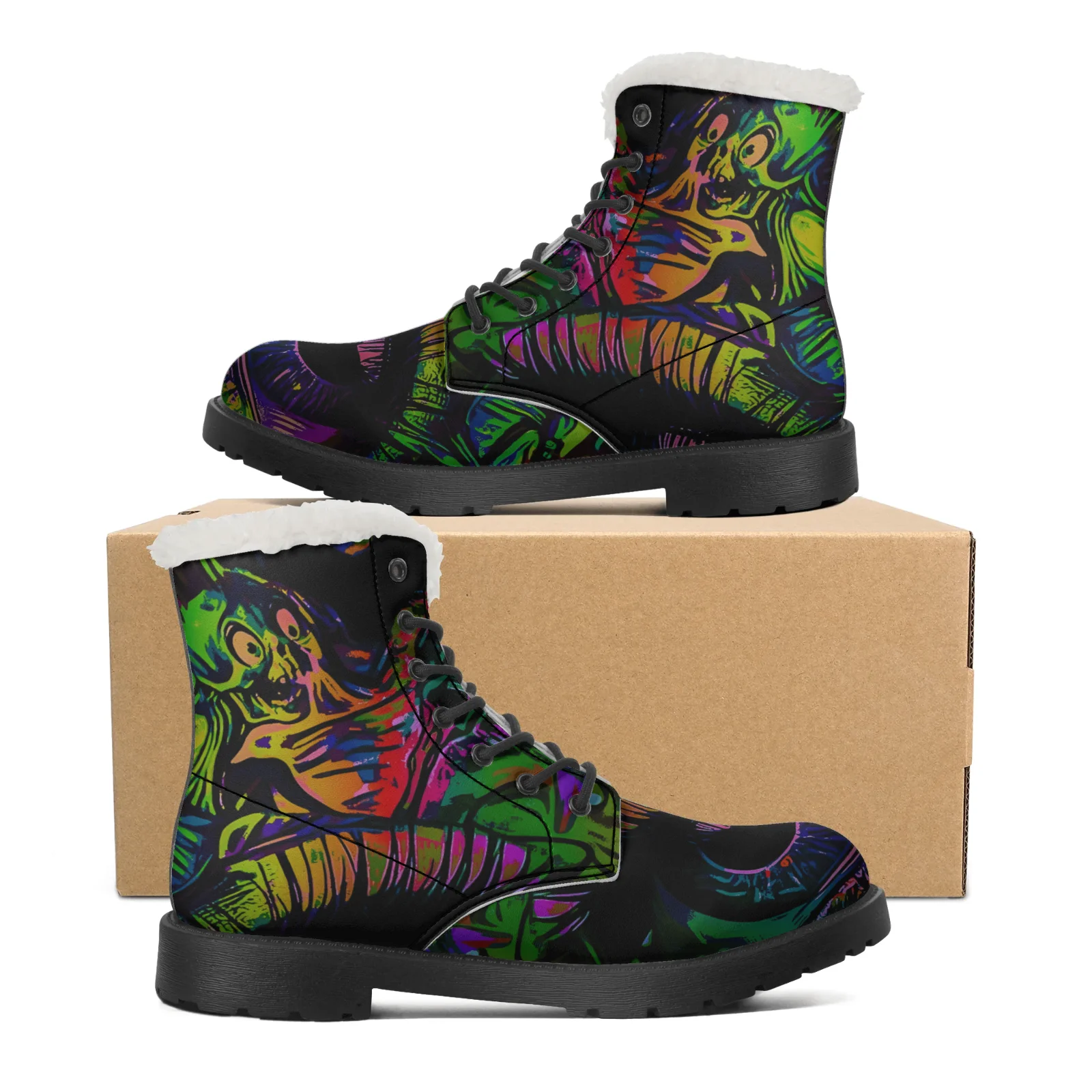 Coole Design-Plüsch-Schneestie – Men Shoes Eu To Us Size Bewertung und Preis