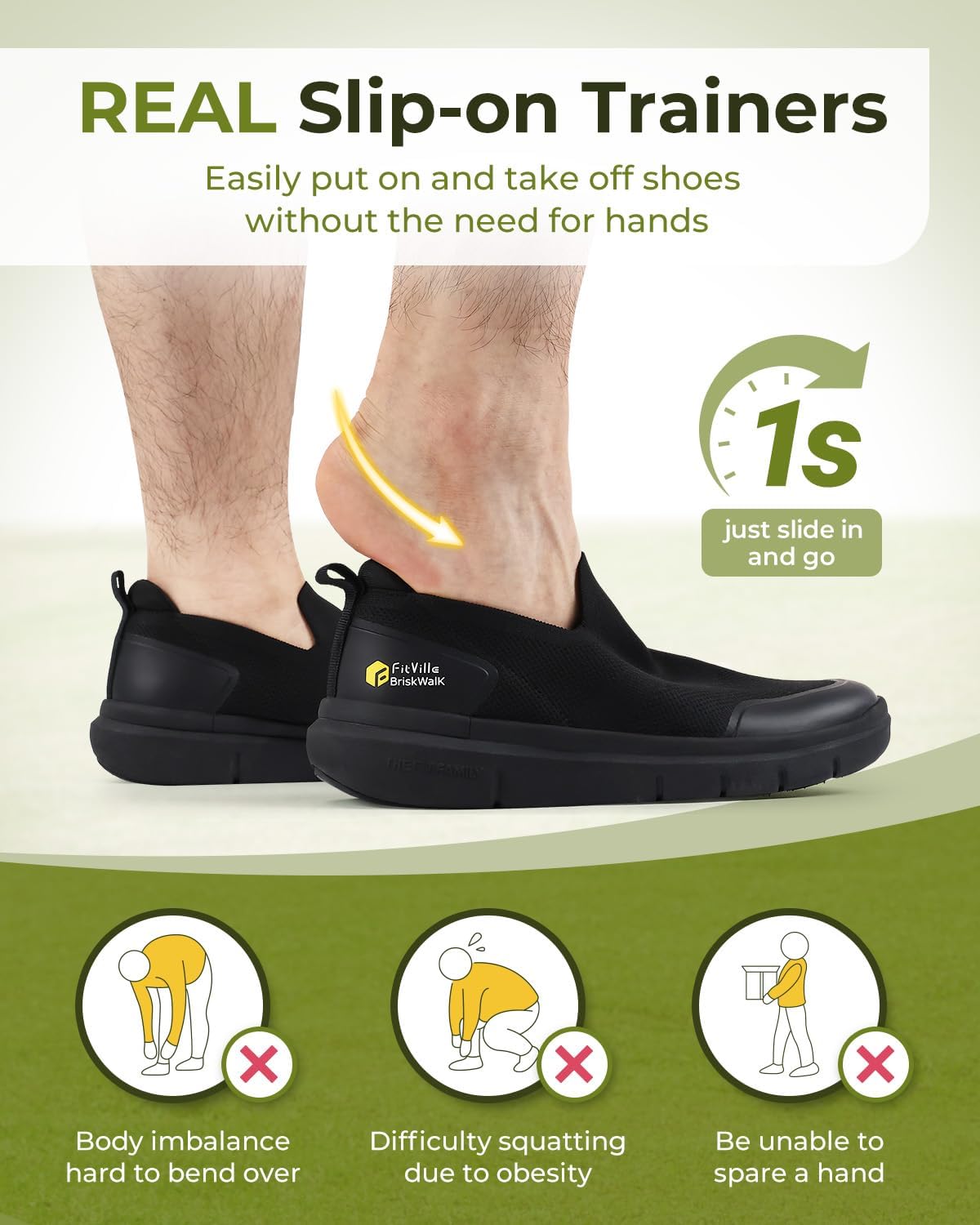 FitVille Herren Extra Breite S – Men'S Shoes Plantar Fasciitis Bewertung und Preis