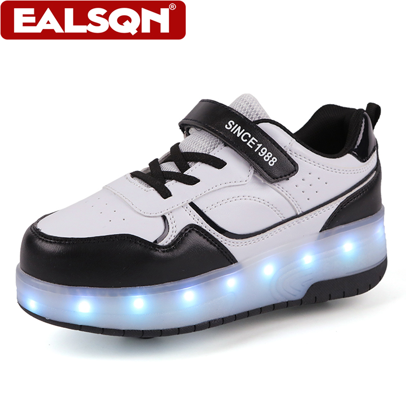 Neue LED-Leucht-Rollschuhe für – Men Shoes Size Bewertung und Preis
