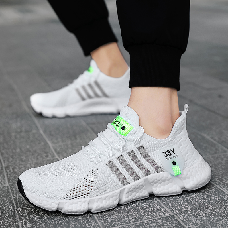 Atmungsaktives Mesh Männer Sch – Men'S Shoes For Gym Bewertung und Preis
